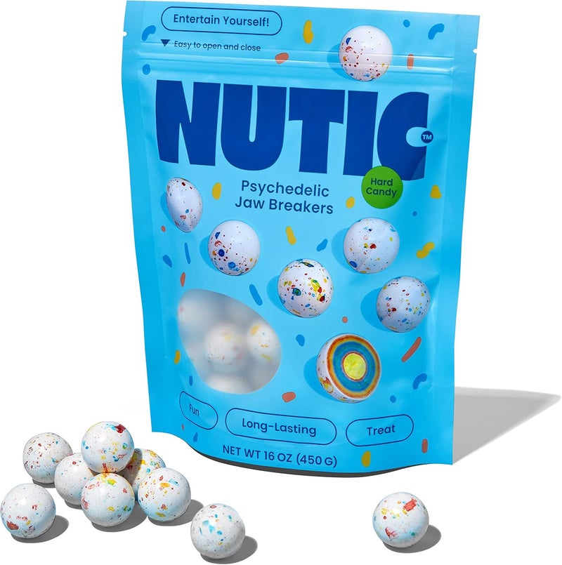 Nutic Psychedelic Jawbreakers - 1 Pound - Image 1